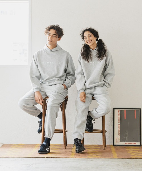 セール】【UNISEX】[NUMERALS]スウェットフーディー（スウェット