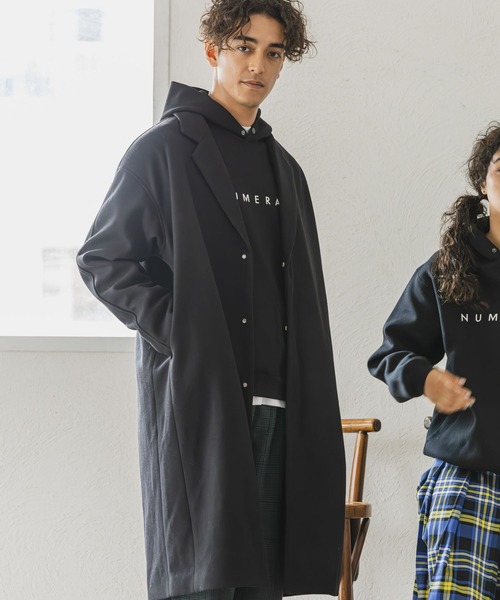 NUMERALS（ヌメラルズ）の「【UNISEX】[NUMERALS]スウェットフーディー（スウェット・メンズ・ボルドー/グレー/ブラック/その他8/グリーン・X-LARGE/MEDIUM/LARGE）」の12枚目の写真