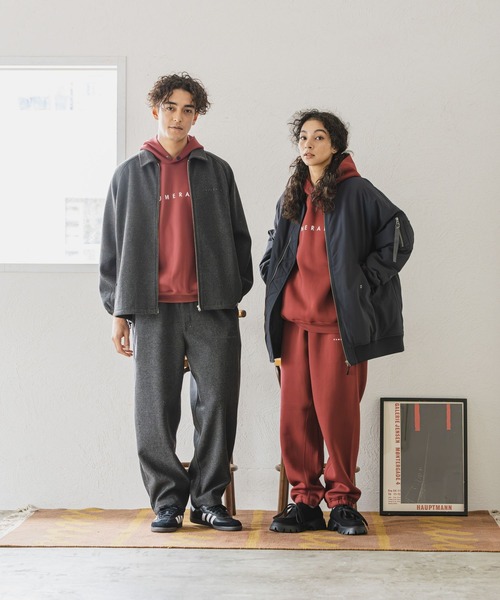 NUMERALS（ヌメラルズ）の「【UNISEX】[NUMERALS]スウェットフーディー（スウェット・メンズ・ボルドー/グレー/ブラック/その他8/グリーン・X-LARGE/MEDIUM/LARGE）」の14枚目の写真