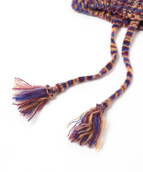 PBLIM（ページボーイリム）の「PBLIM/ローガンコラボニットキャップ（キャップ・レディース・パープル系その他/ピンク系その他・FREE）」の4枚目の写真