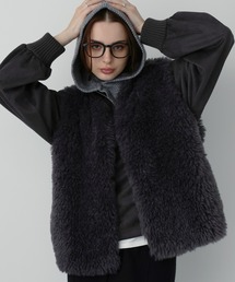 saloon | SALOON(サルーン)/《再入荷・新色登場》シープファーベスト(ベスト)