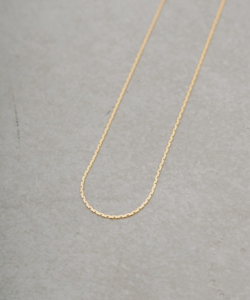 CIAOPANIC（チャオパニック）の「【Keyon/キーオン】 Sai / シアーチェーンネックレス（ネックレス・レディース・ゴールド/シルバー・FREE）」の7枚目の写真