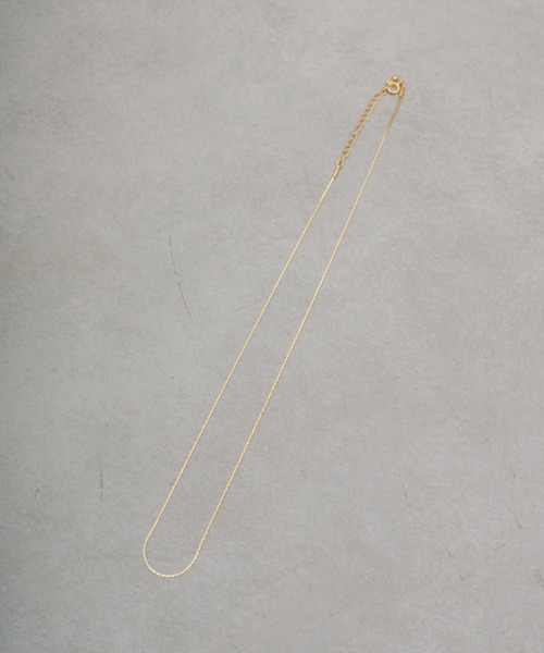 CIAOPANIC（チャオパニック）の「【Keyon/キーオン】 Sai / シアーチェーンネックレス（ネックレス・レディース・ゴールド/シルバー・FREE）」の8枚目の写真