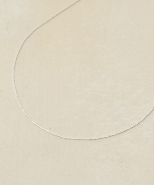 CIAOPANIC（チャオパニック）の「【Keyon/キーオン】 Sai / シアーチェーンネックレス（ネックレス・レディース・ゴールド/シルバー・FREE）」の10枚目の写真