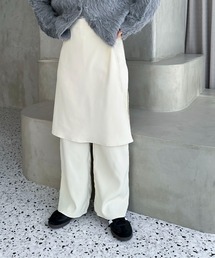 feepur | ラップレイヤードスラックス(スラックス)