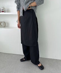 feepur | ラップレイヤードスラックス(スラックス)