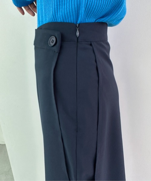 feepur（フェピュール）の「ラップレイヤードスラックス（スラックス・レディース・アイボリー/ネイビー/ブラック・MEDIUM/SMALL）」の13枚目の写真