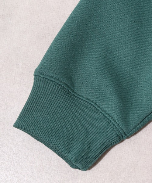 FILA（フィラ）の「FILA 裏起毛パイピングハーフジップ（スウェット・メンズ・グリーン/ネイビー・M/L）」の20枚目の写真