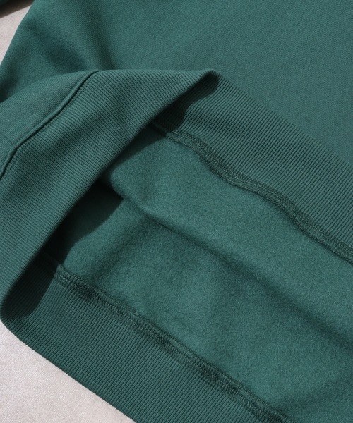 FILA（フィラ）の「FILA 裏起毛パイピングハーフジップ（スウェット・メンズ・グリーン/ネイビー・M/L）」の21枚目の写真