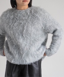 cepo | リングシャギークルーネックニット(ニット/セーター)