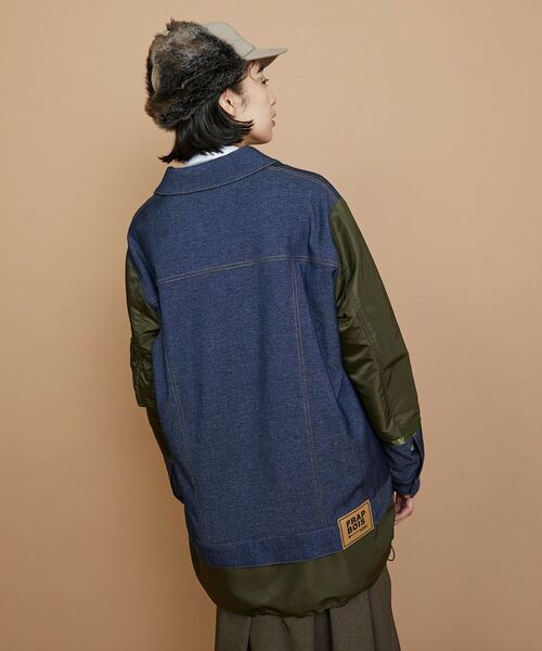 FRAPBOIS（フラボア）の「フライトキャップ（キャップ・レディース・ベージュ/ブラック・FREE）」の11枚目の写真