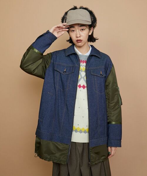 FRAPBOIS（フラボア）の「フライトキャップ（キャップ・レディース・ベージュ/ブラック・FREE）」の12枚目の写真