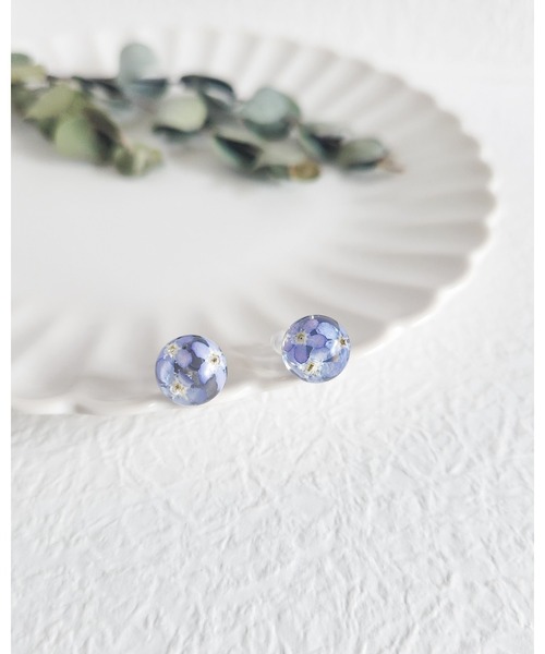CERCA(チェルカ)の「Tresor/水中花 ピアス(ピアス(両耳用)・レディース・その他/その他2/その他3/その他4・FREE)」の2枚目の写真