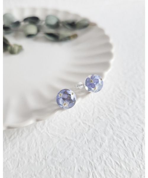 CERCA(チェルカ)の「Tresor/水中花 ピアス(ピアス(両耳用)・レディース・その他/その他2/その他3/その他4・FREE)」の5枚目の写真