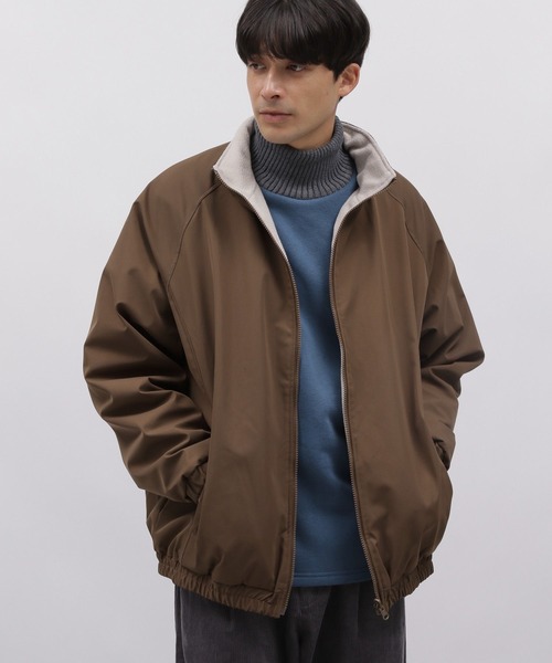 LAKOLE(ラコレ)の「リバーシブルスタンドブルゾン / 975209(ブルゾン・メンズ・ネイビー/ブラウン/ブラック・X-LARGE/LARGE/MEDIUM)」の4枚目の写真