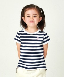 ミキハウスベア セーラーカラー 半袖Tシャツ（Tシャツ/カットソー