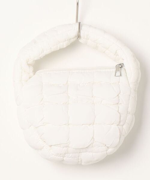 Anthe(アンテ)の「【Anthe】キルトハンドBAG(ハンドバッグ・レディース・オレンジ/ベージュ/ブラック/ホワイト/ピンク/グリーン/ブルー・FREE)」の12枚目の写真
