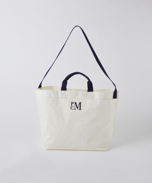 PARROTT CANVAS(パロットキャンバス)の「【PARROTT CANVAS/パロットキャンバス】 PCMショルダートートバッグ(トートバッグ・レディース・アイボリー/グリーン/ブルー・フリー)」の17枚目の写真