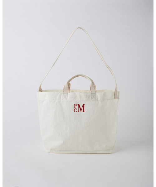 PARROTT CANVAS(パロットキャンバス)の「【PARROTT CANVAS/パロットキャンバス】 PCMショルダートートバッグ(トートバッグ・レディース・アイボリー/グリーン/ブルー・フリー)」の19枚目の写真