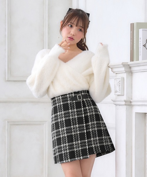 INGNI（イング）の「サイドベルトチェック柄／スカパン（その他パンツ・レディース・ホワイト系その他7/ブラック系/グレー系8・FREE）」の21枚目の写真