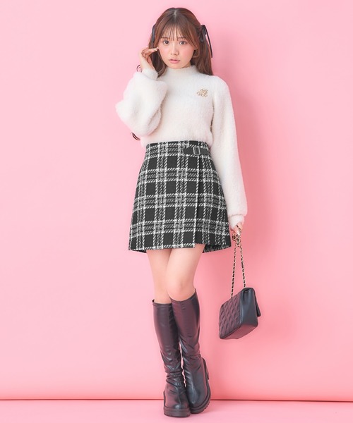 INGNI（イング）の「サイドベルトチェック柄／スカパン（その他パンツ・レディース・ホワイト系その他7/ブラック系/グレー系8・FREE）」の20枚目の写真