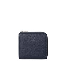 HIROFUヒロフ ネイビー レザー ジッパー 二つ折り財布 楽天市場】HIROFU ヒロフ 二つ折り財布 コンパクトウォレット