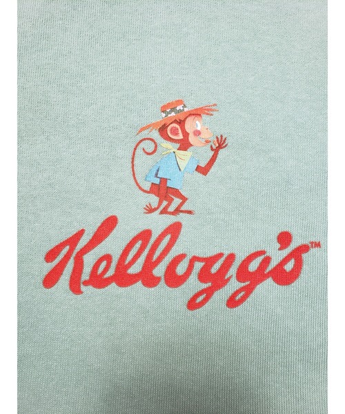 JUNKSOUL（ジャンクソウル）の「JUNKSOUL OUTDOOR/KELOGGS(ケロッグ) MONKEY ロンT (M4)（Tシャツ/カットソー・キッズ・カーキ/チャコールグレー・120/140/100/160/150/110/130）」の7枚目の写真
