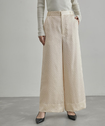 ROPE' | サテンドットストレートパンツ(その他パンツ)