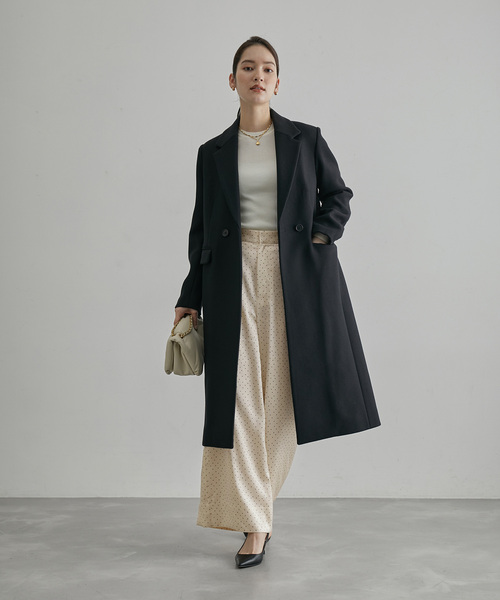 ROPE'(ロペ)の「サテンドットストレートパンツ(その他パンツ・レディース・ブラック系その他/キナリ・36/38)」の11枚目の写真