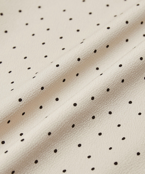 ROPE'(ロペ)の「サテンドットストレートパンツ(その他パンツ・レディース・ブラック系その他/キナリ・36/38)」の10枚目の写真