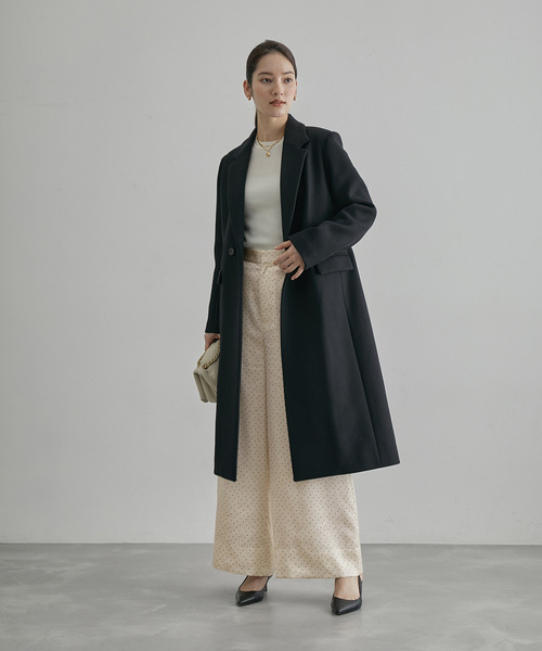 ROPE'(ロペ)の「サテンドットストレートパンツ(その他パンツ・レディース・ブラック系その他/キナリ・36/38)」の17枚目の写真