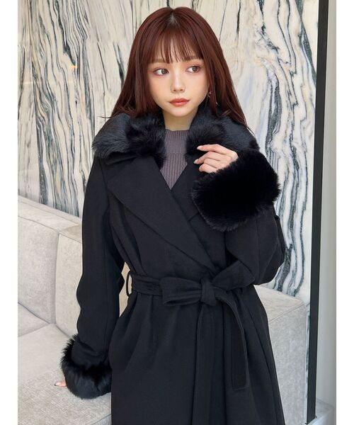 RESEXXY（リゼクシー）の「レディファーコート（チェスターコート