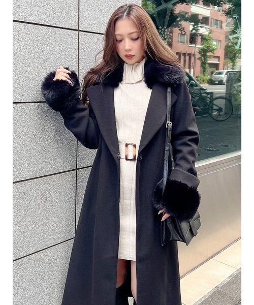 RESEXXY（リゼクシー）の「レディファーコート（チェスターコート
