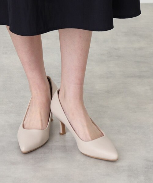 THE SHOP TK （ザ ショップ ティーケー ）の「◆【セレモニー/入卒/通勤】【靴擦れしにくい】ベーシックパンプス（パンプス・レディース・ブラック/ライトベージュ・35/45）」の3枚目の写真