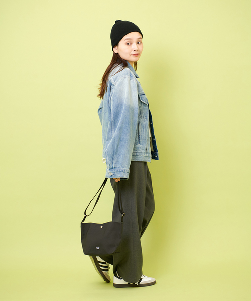 ORCIVAL（オーシバル）の「《WEB限定追加2》【ORCIVAL】LCV  SHOULDER POUCH MEDIUM：ショルダーバッグ（ショルダーバッグ・レディース・ベージュ/ホワイト×ホワイト/ブラック系その他・FREE）」の20枚目の写真