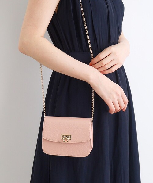 grove(グローブ)の「◆フラップオコシアクセサリーショルダー(ショルダーバッグ・レディース・ライトブルー/シルバー/ブラック/オフホワイト/グレー/ライトグレー/シルバー系3/スモーキーグリーン系/ベビーピンク・00)」の7枚目の写真