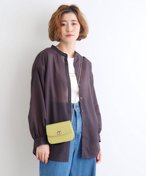 grove(グローブ)の「◆フラップオコシアクセサリーショルダー(ショルダーバッグ・レディース・ライトブルー/シルバー/ブラック/オフホワイト/グレー/ライトグレー/シルバー系3/スモーキーグリーン系/ベビーピンク・00)」の22枚目の写真