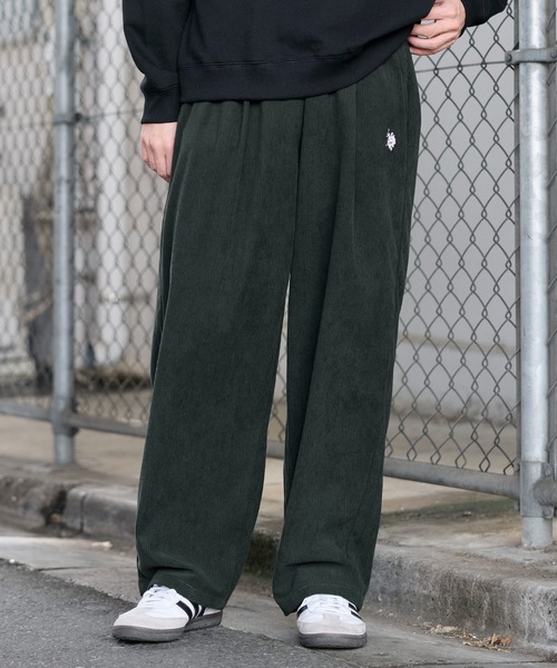 U.S. POLO ASSN.（ユーエスポロアッスン）の「U.S. POLO ASSN. 別注 ロゴ刺繍バルーンシルエットシェフパンツ（チノパンツ・メンズ・ブラック系/ブルー系/ブラック/グレー系/チャコール/カーキ/ホワイト/ベージュ/ブラック系1/カーキ系1/ブラウン系1/ベージュ系1/ブラック系2/ネイビー/グレー・S/M/XL/L）」の13枚目の写真