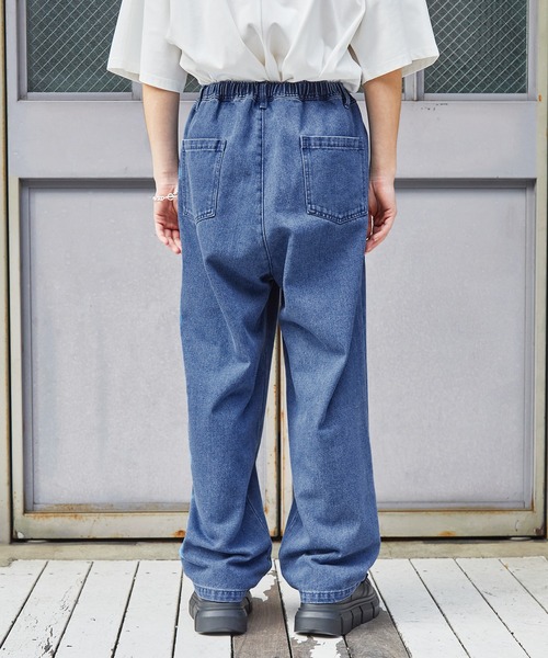 U.S. POLO ASSN.（ユーエスポロアッスン）の「U.S. POLO ASSN. 別注 ロゴ刺繍バルーンシルエットシェフパンツ（チノパンツ・メンズ・ブラック系/ブルー系/ブラック/グレー系/チャコール/カーキ/ホワイト/ベージュ/ブラック系1/カーキ系1/ブラウン系1/ベージュ系1/ブラック系2/ネイビー/グレー・S/M/XL/L）」の17枚目の写真