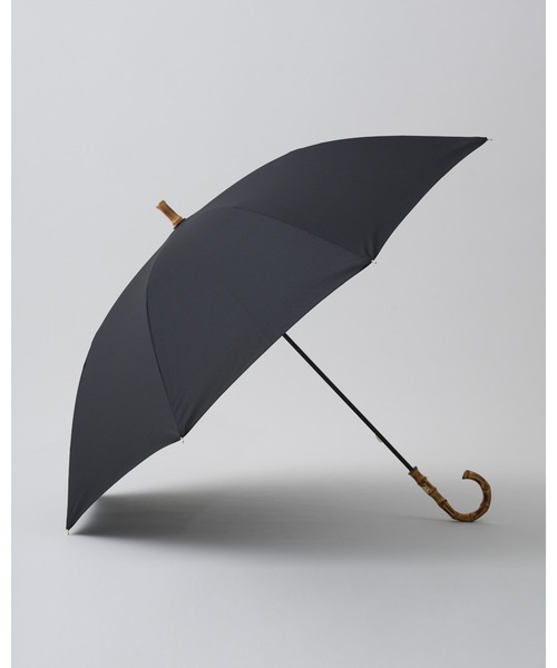Traditional Weatherwear(トラディショナルウェザーウェア)の「【軽量】UMBRELLA BAMBOO LITE(長傘・レディース・ナチュラル/ブルー系その他/グリーン/ブラック/ブラウン・F)」の2枚目の写真