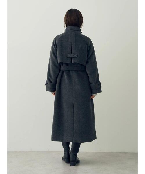 YECCA VECCA（イェッカヴェッカ）の「スタンドカラーロング