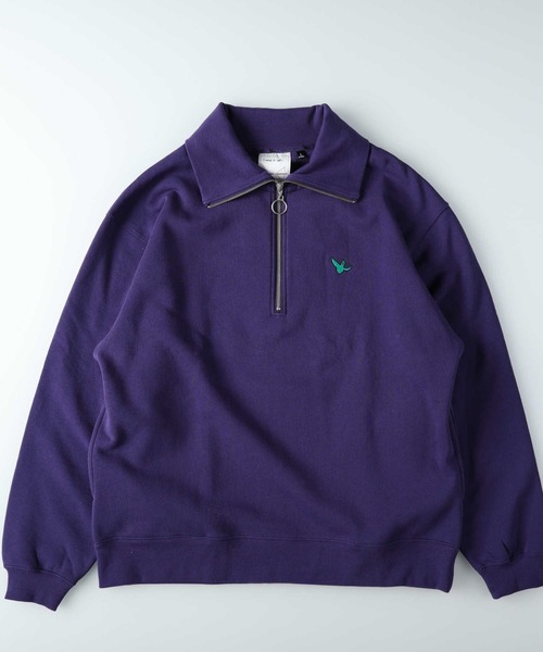 いまだけ値下▶*p(R)ojectR® ロゴハーフジップ スウェットL p(R)ojectR? Logo Half Zip Sweat