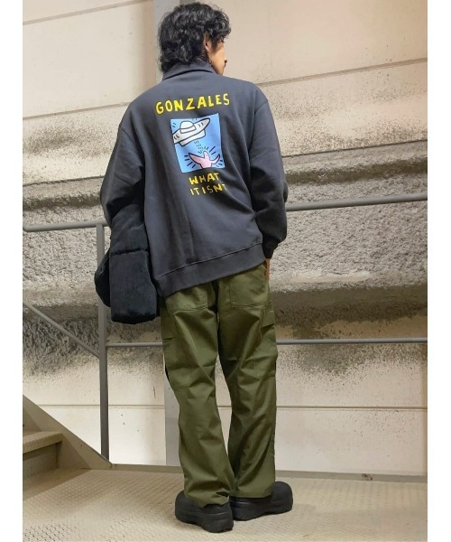 Right-on（ライトオン）の「【(What it isNt)】別注ハーフジップ