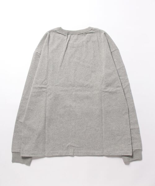 FRUIT OF THE LOOM(フルーツオブザルーム)の「SC L/S LOGOPRINT TEE / 長袖 / ロンT / 前面 / ロゴ / プリント / ユニセックス(Tシャツ/カットソー・レディース・ベージュ/杢グレー・LL/S/M/L)」の3枚目の写真