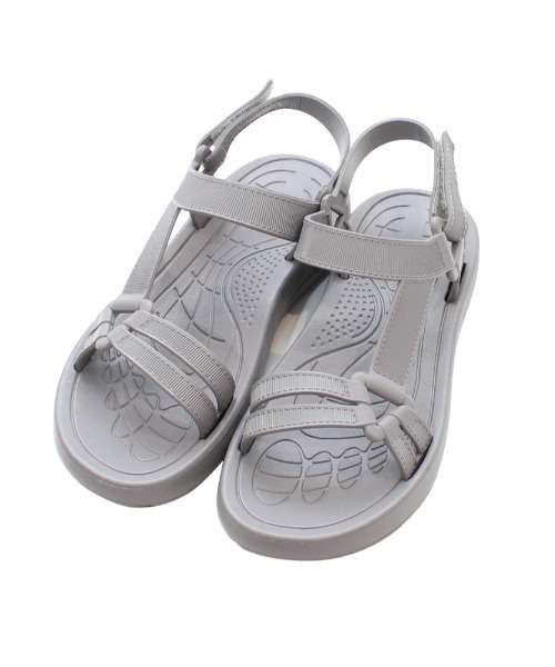 polka polka（ポルカポルカ）の「polka polka / ポルカポルカ ビーチスポサン サンダル 484 21212345678 SDI（サンダル・レディース・ベージュ/グレー/ネイビー/ブラック・L/M）」の2枚目の写真