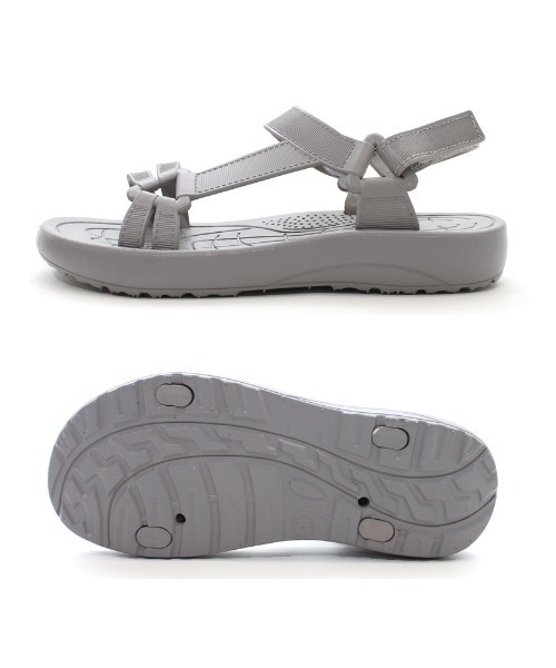 polka polka（ポルカポルカ）の「polka polka / ポルカポルカ ビーチスポサン サンダル 484 21212345678 SDI（サンダル・レディース・ベージュ/グレー/ネイビー/ブラック・L/M）」の14枚目の写真