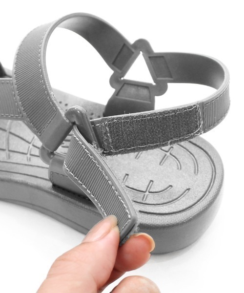 polka polka（ポルカポルカ）の「polka polka / ポルカポルカ ビーチスポサン サンダル 484 21212345678 SDI（サンダル・レディース・ベージュ/グレー/ネイビー/ブラック・L/M）」の7枚目の写真