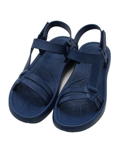 polka polka（ポルカポルカ）の「polka polka / ポルカポルカ ビーチスポサン サンダル 484 21212345678 SDI（サンダル・レディース・ベージュ/グレー/ネイビー/ブラック・L/M）」の9枚目の写真