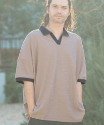 CAMBIO(�J���r�I)��mhs2107- Slab Mix Fraise Skipper Polo Shirts �|���V���c(�|���V���c)