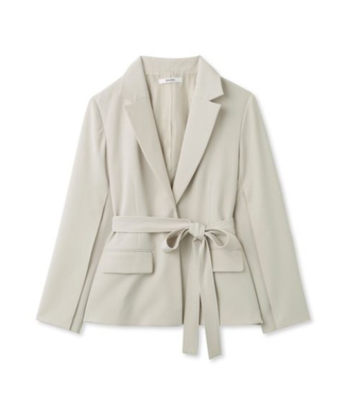 SNIDEL（スナイデル）の「ミディテーラードジャケット（テーラードジャケット・レディース・アイボリー/グレー・1/0）」の16枚目の写真